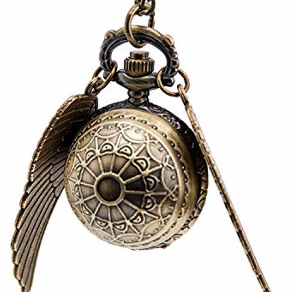 NWT Golden Snitch Pocket Watch Pendant - Picture 3 of 8
